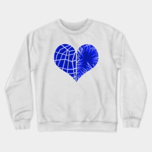 Royal Blue - Broken Heart Crewneck Sweatshirt